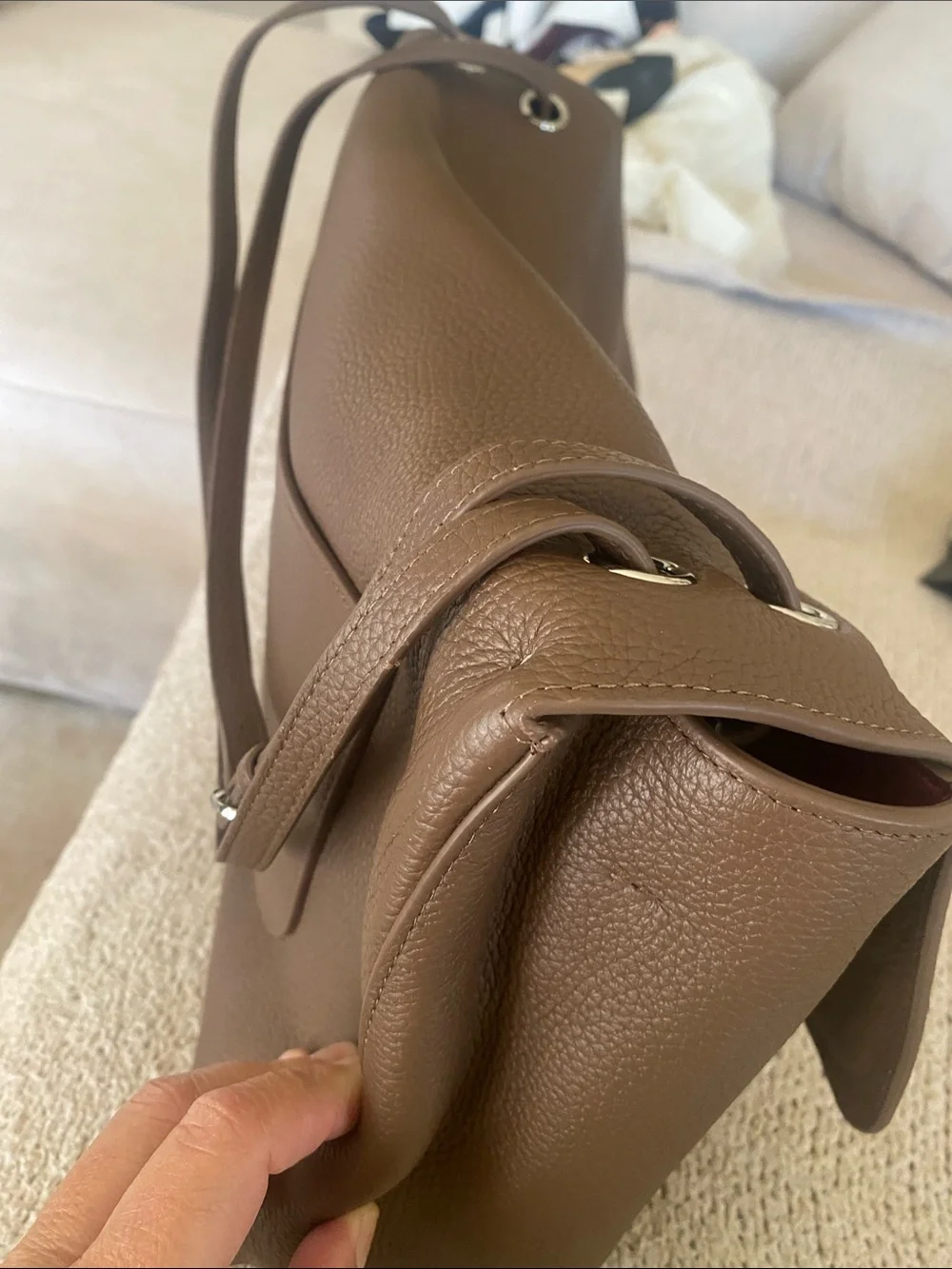 Beautiful taupe purse 👜 - Picture 5 of 7